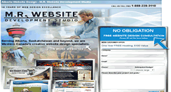 Desktop Screenshot of albertawebsitedesign.biz